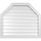 Ekena Millwork Octagonal Top Surface Mount PVC Gable Vent w/ 2"W x 1-1/2"P Brickmould Frame, 32"W x 28"H GVPOT32X2802SF - alternate 1